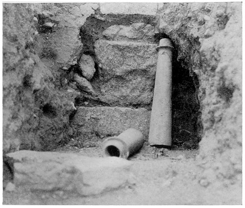 Terracotta drain pipes From eBook THE SEA-KINGS OF CRETE BY REV. JAMES BAIKIE, F.R.A.S. Published 1913